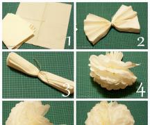 Zanati od papirnih salveta: ideje, tehnike i majstorske nastave